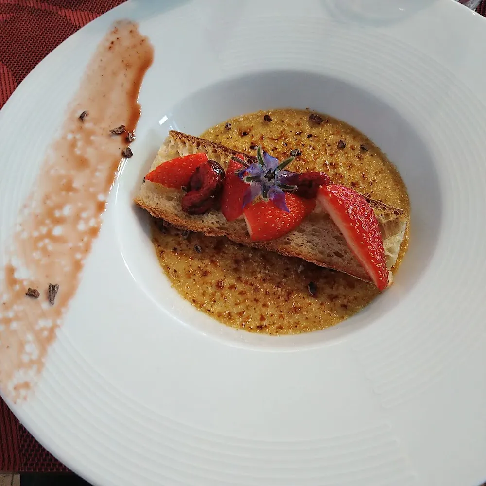 Crème Brûlée Au Foie Gras