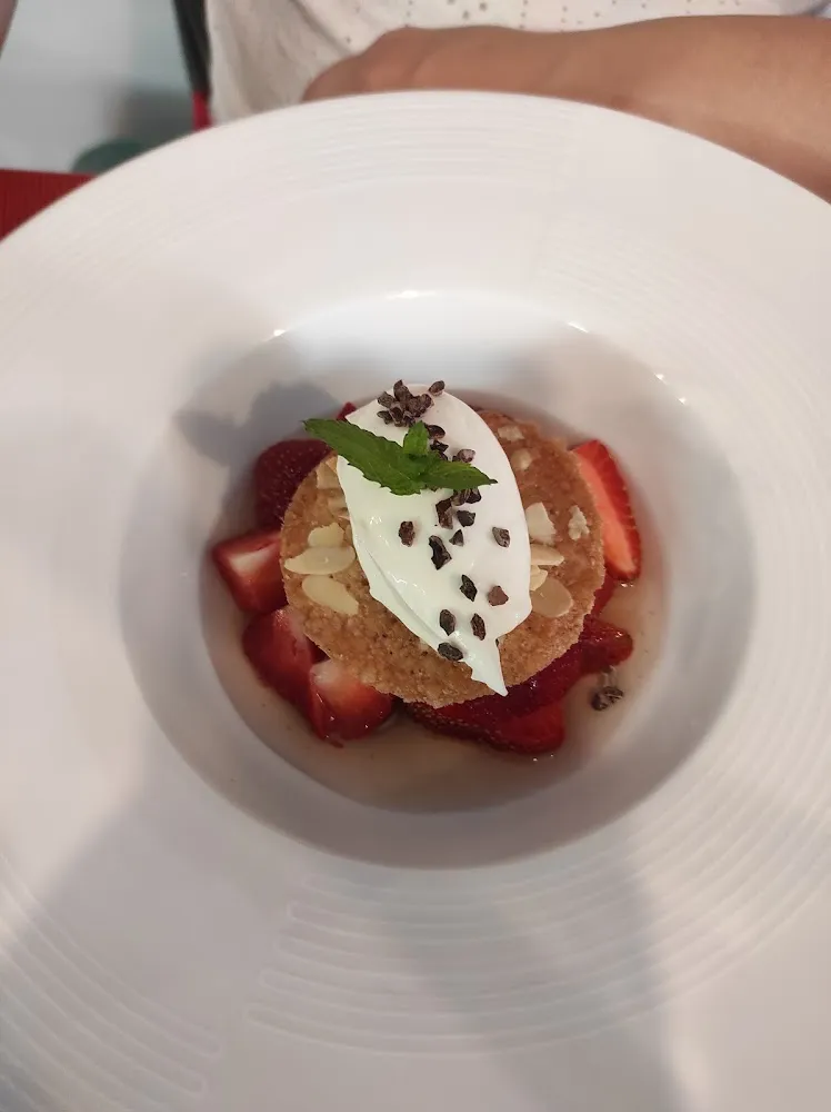 Fraise Au Sirop Et Mascarpone